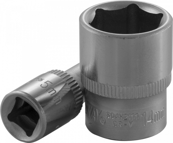 Головка торцевая 1/4"DR 7 мм S04H2107 Jonnesway