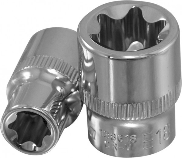 Головка торцевая 1/2"DR внешний TORX® E18 112618 OMBRA
