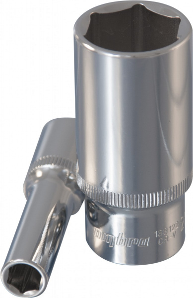 Головка торцевая глубокая 3/8"DR 19 мм 138119 OMBRA